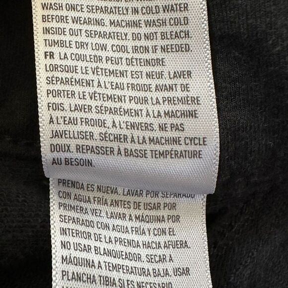 American Eagle Next Level Stretch Pants 16L Black Belt Loops Button Zipper Close - Picture 4 of 11